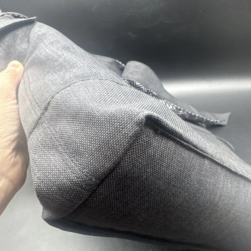 OGIO Cintas Women's Melrose Tote Laptop Bag Storm Gray Large Buttons Pockets